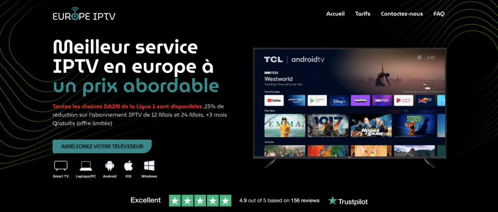 Europ IPTV abonnement